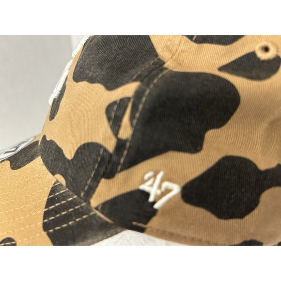 '47 Texas A&M Aggies Brown Rosette Clean‎ Up Womens Adjustable Baseball Hat Cap - Picture 4 of 10